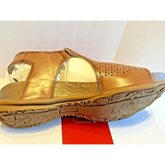 NWT Propét Phoebe‎ WSX103L Brown Orthopedic Walker Sandal Sz. 11 Boho Comfort - Picture 6 of 9